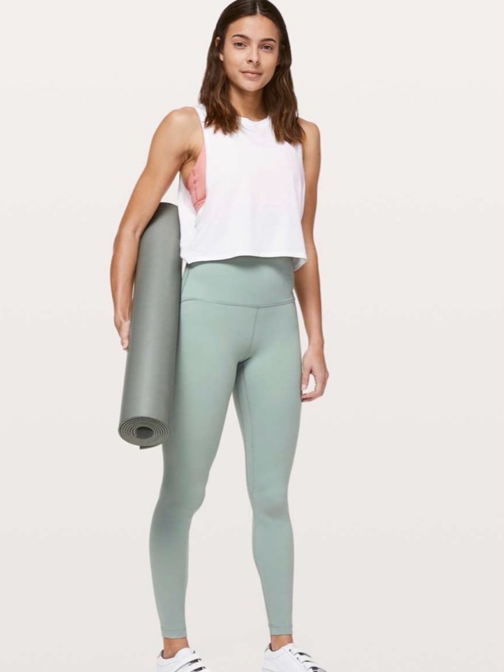 lululemon Align Leggings Palm Court Nulu 25” Size 10